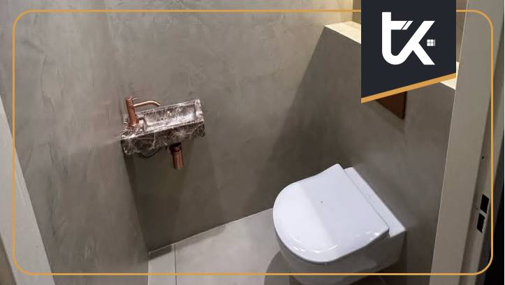 مدل سرویس بهداشتی فرنگی جدید در تعمیرخانه.